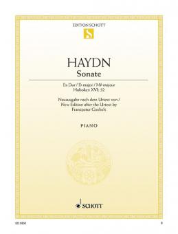 Sonata E flat major Hob. XVI:52 Standard
