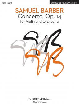 Concerto for Violin and Orchestra Op. 14 