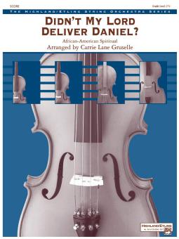Didn't My Lord Deliver Daniel? Standard