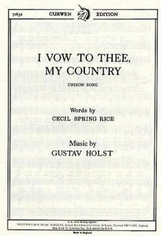 I Vow To Thee My Country 
