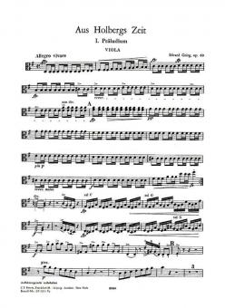 Aus Holbergs Zeit op. 40 