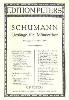 6 Male Choruses op. 33 