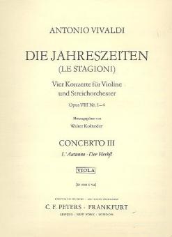 Die vier Jahreszeiten: Der Herbst 