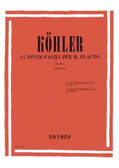 15 Studi Facili per il Flauto Op. 33 Vol. 1 