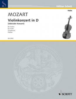 Concerto D Major K.Anh. 294A Standard