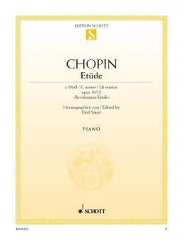 Etude C Minor Op. 10/12 Standard