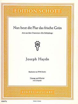 Nun beut die Flur das frische Grün Standard