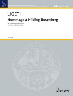 Hommage à Hilding Rosenberg Standard