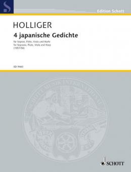 Vier japanische Gedichte Standard