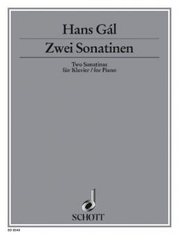 Two Sonatinas No. 1 C Major / No. 2 A Major Op. 58 