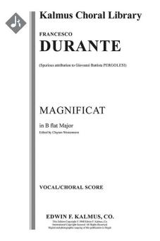 Magnificat in B-flat (Spurious attribution to Pergolesi) 