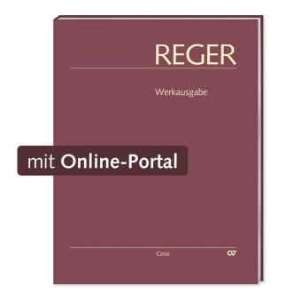 Reger-Werkausgabe, Vol. III/1: Arrangements for organ and harmonium 