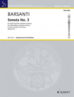Sonata No. 3 G Minor Standard