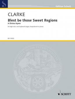 Blest be those sweet regions Standard