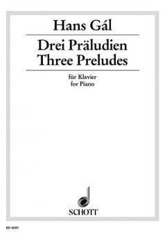 Three Preludes Op. 65 Standard