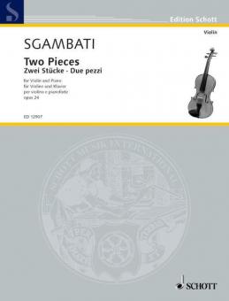 Two Pieces Op. 24 Standard