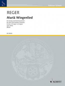 Mariä Wiegenlied A Flat Major Op. 76/52 Standard
