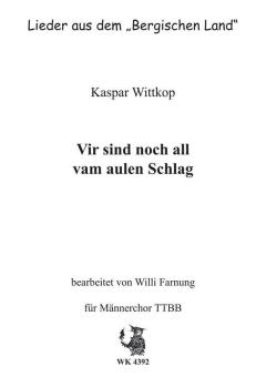Vir sind noch all vam aulen Schlag 