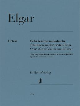 Esercizi melodiosi molto facili in prima posizione op. 22 