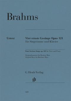 4 Canzoni serie op. 121 