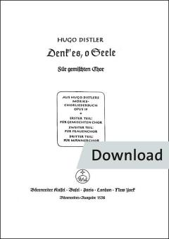 Denk' es, o Seele (Ein Tännlein grünet wo) 