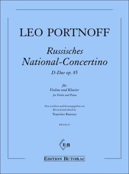Concertino nazionale russo in re maggiore op. 85 