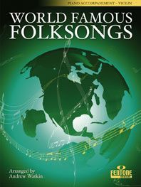 World Famous Folksongs für Violine 