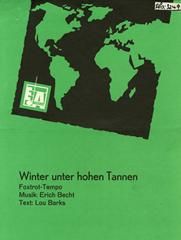 Winter Unter Hohen Tannen 