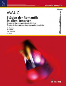 Etudes of the Romantic Era in All Keys Standard
