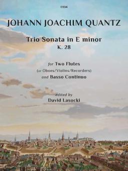 Trio Sonata in E minor, K. 28 Standard