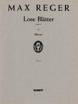 Lose Blätter op. 13 Heft 1 Standard