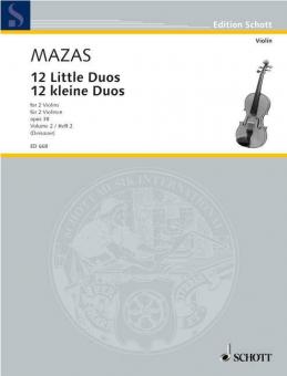 12 Little Duos Op. 38 Vol. 2 Standard