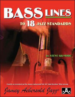 Bass Lines Aebersold Vol. 34 - Jam Session 