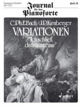 Variations of the Song Ich Schlief, Da Träumte Mir Standard