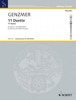 11 Duets GeWV 276 Standard