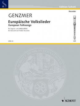 European Folksongs GeWV 271 Standard