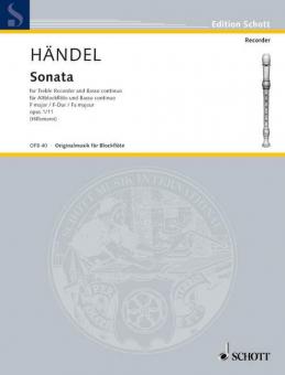 Sonata No.11 in F Major Standard