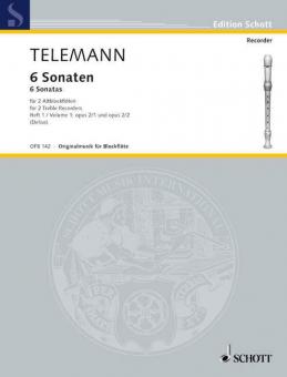 6 Sonatas Op. 2 Vol. 1 Standard