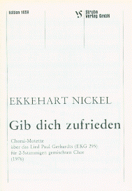 Gib dich zufrieden 