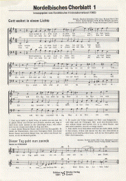 Nordelbisches Chorblatt Nr. 1 