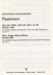 Zwei Psalmen 