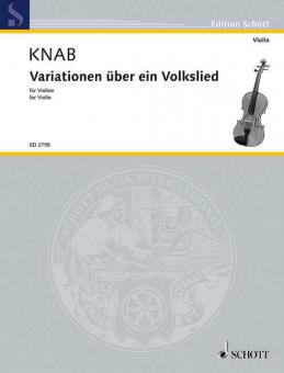 Variationen über ein Volkslied Standard