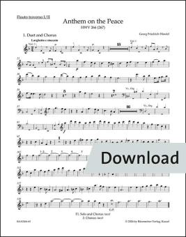 Anthem on the Peace HWV 266 (267) Download