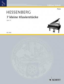 7 Little Piano Pieces Op. 12 Standard