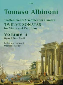 Trattenimenti armonici per camera - 12 Sonatas, op. 6 No. 9-12, Vol. 3 Download