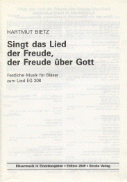 Singt das Lied der Freude, der Freude über Gott 