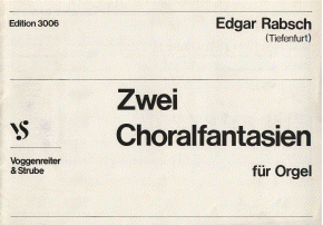 Zwei Choralfantasien für Orgel 