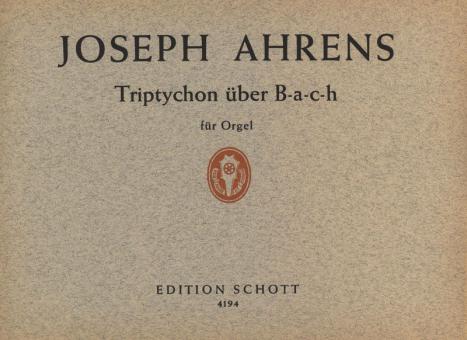Triptychon Over B-A-C-H 