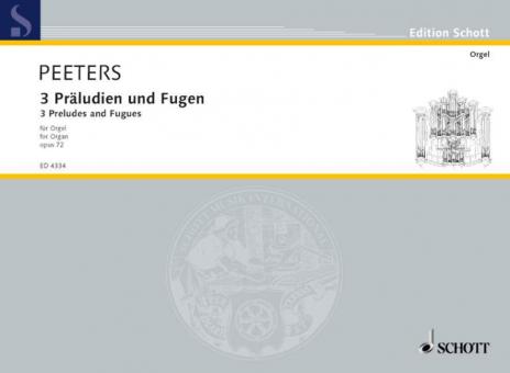 Three Preludes and Fugues Op. 72 Standard