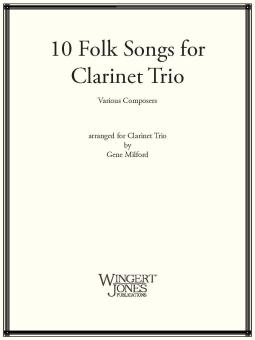 10 Folk Songs for Clarinet Trio Download